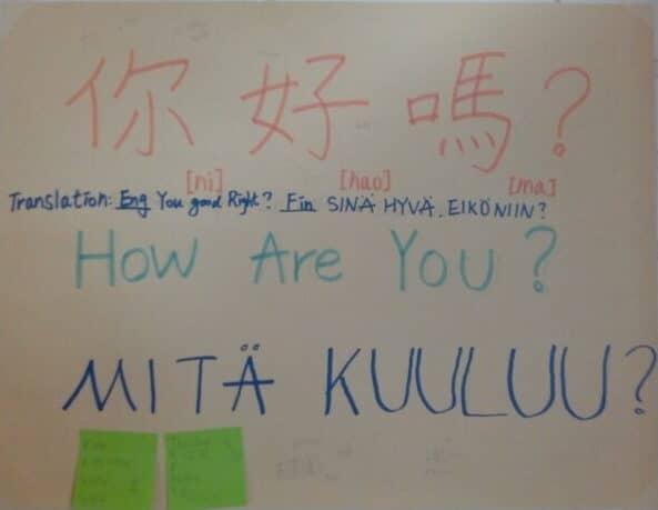 Suomen kieltä työntekijöillesi -koulutus Kainuun Opistossa.